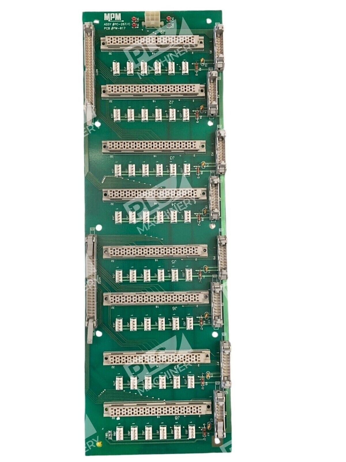 MPM PC-267/C - MPM PCB PW-017 Rev C 94V-0 0124036C AT000025 MP000021 Circui