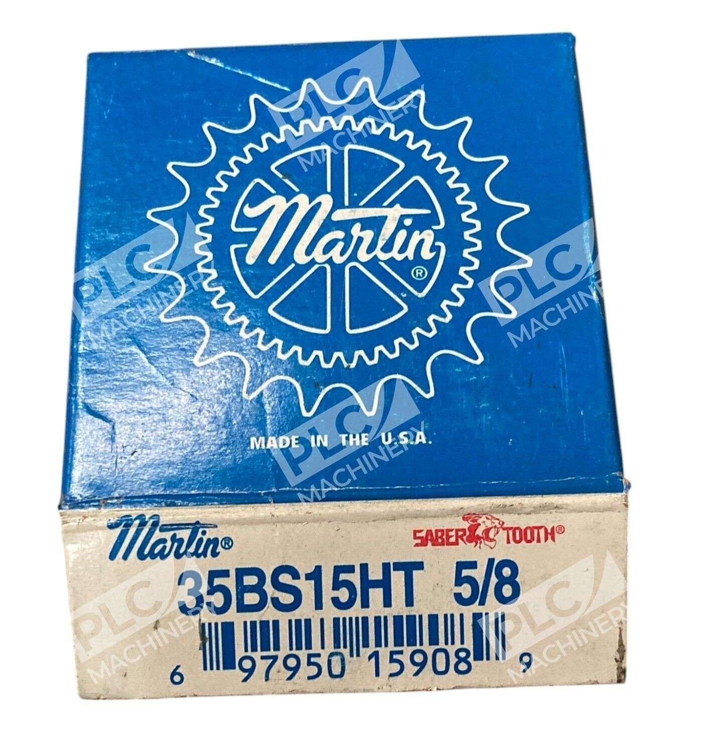 Martin Sprocket & Gear Sabertooth Roller Chain Sprocket 35BS15HT 5/8 - Image 3