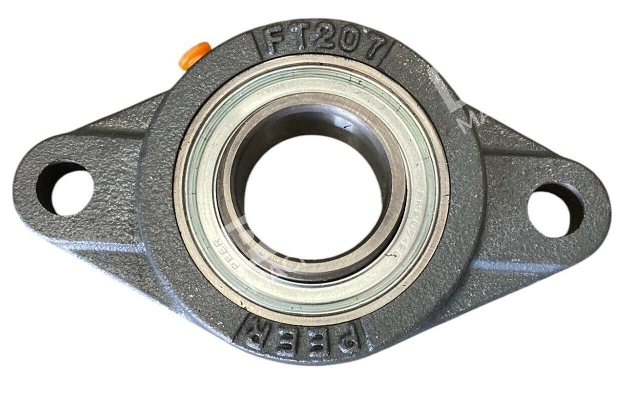 Peer FT207 - Peer FH207-23 2 Bolt Flange Mount Bearing FT207