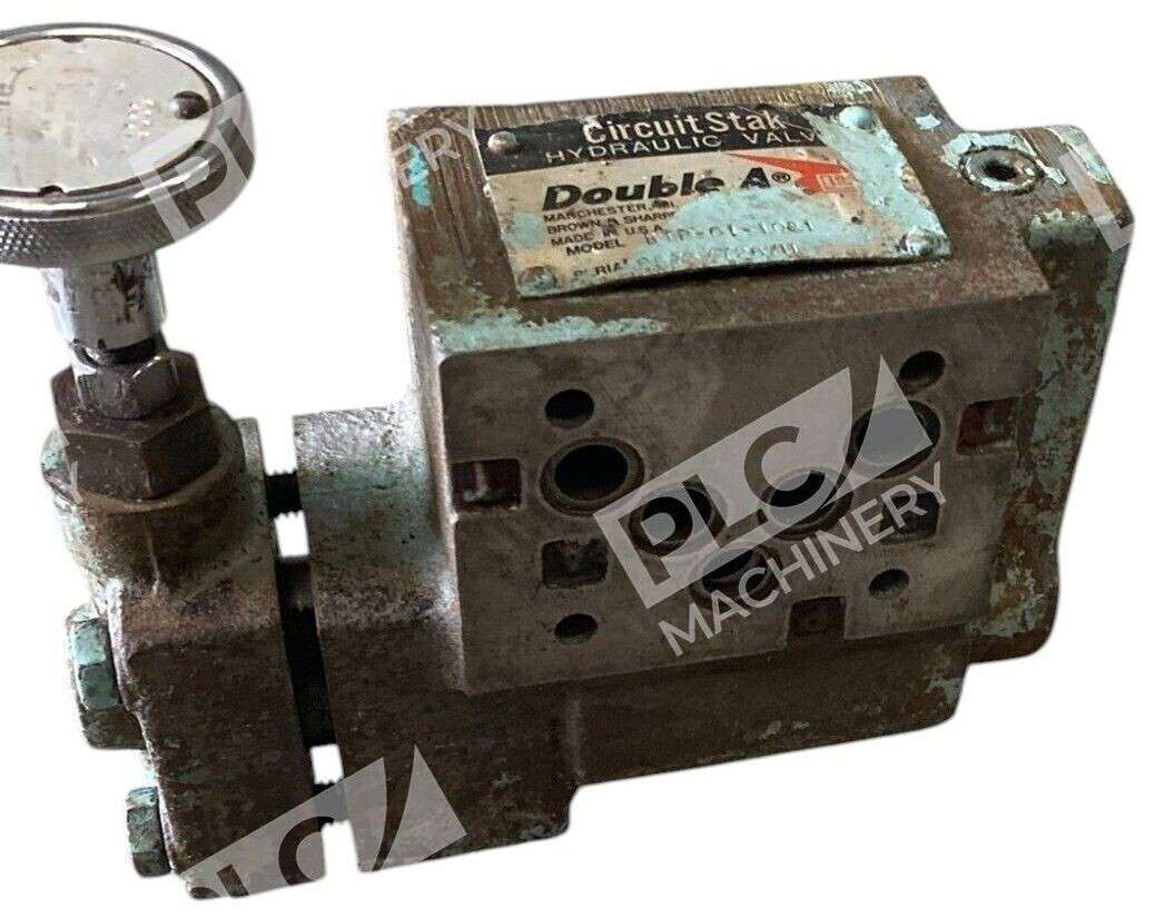 Brown & Sharpe BTP-01-1081 - Brown & Sharpe Double A Circuit Stak Hydraulic Valve BTP-01-