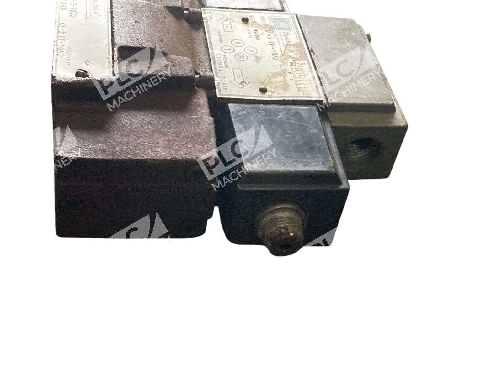 Brown & Sharpe Double A QF-02-C-10C2 Pilot Valve W/ Double A Valve QF-3-FF-10A2 - Image 6
