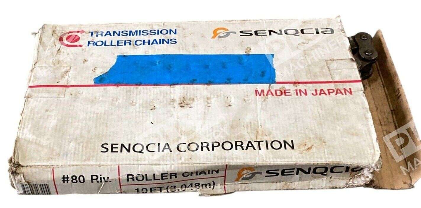 Senqcia #80 ANSI 10FT - Senqcia 3.05m Transmission Roller Chain #80 ANSI 10FT