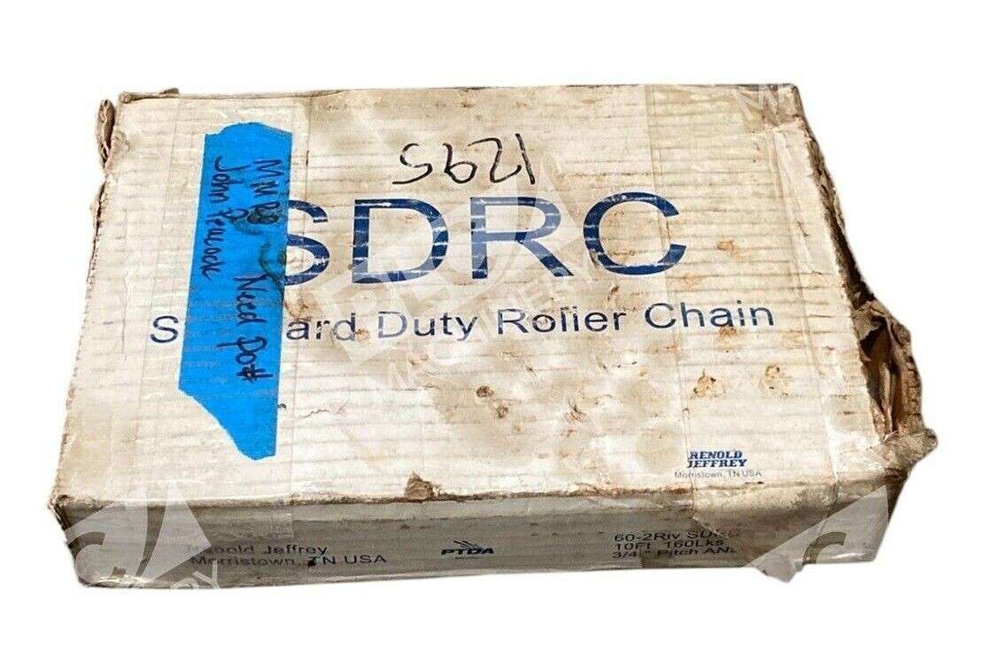 SDRC 60-2Riv SDRC - SDRC 3/4" Pitch ANSI 10Ft 160Links Roller Chain 60-2Riv SDRC