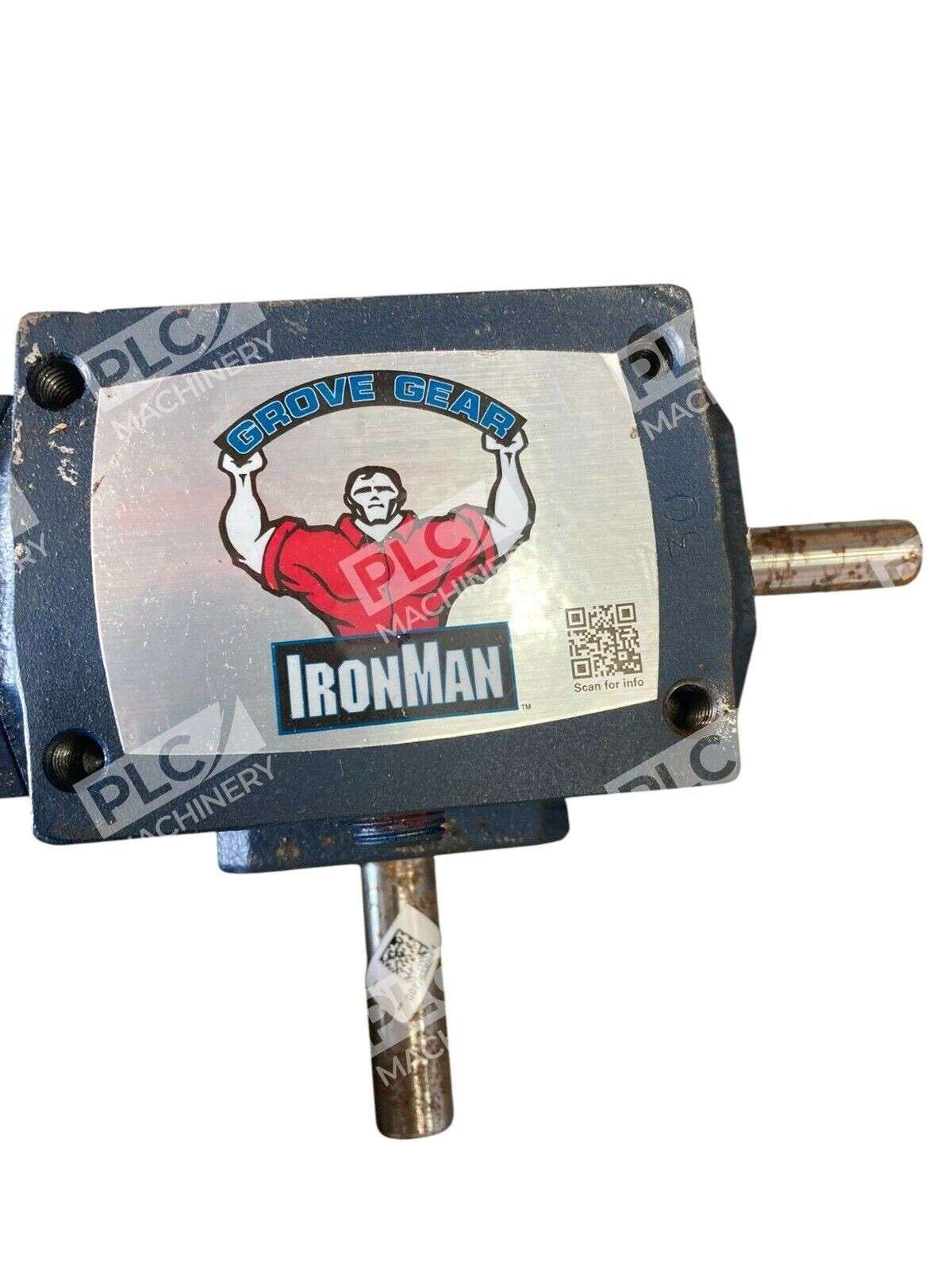 Grove Gear GR-B-813-30-L - Grove Gear GR8130007.00 30:1 Ironman Single Worm Reducer GR-