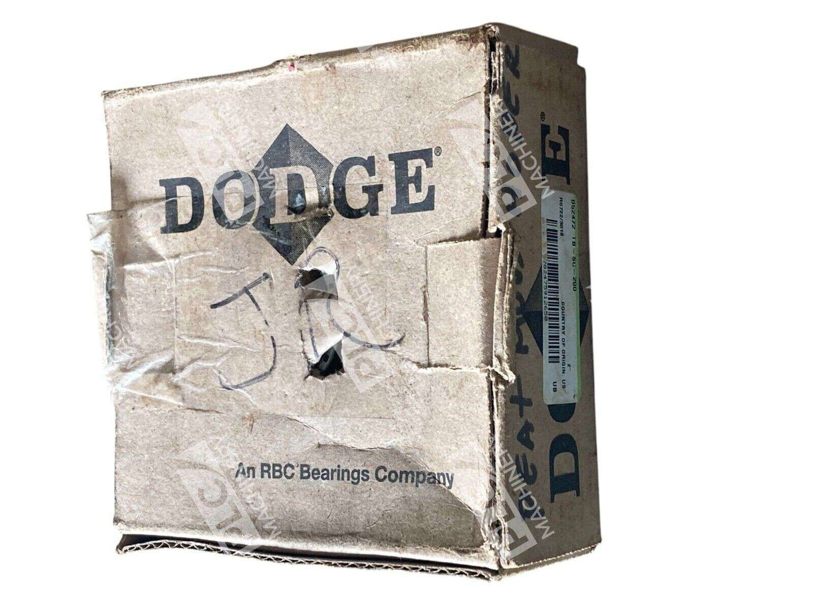 Dodge 2" TB-SC-200 Pillow Block Tapped Base Housing Ball Bearing 052472 - Image 2