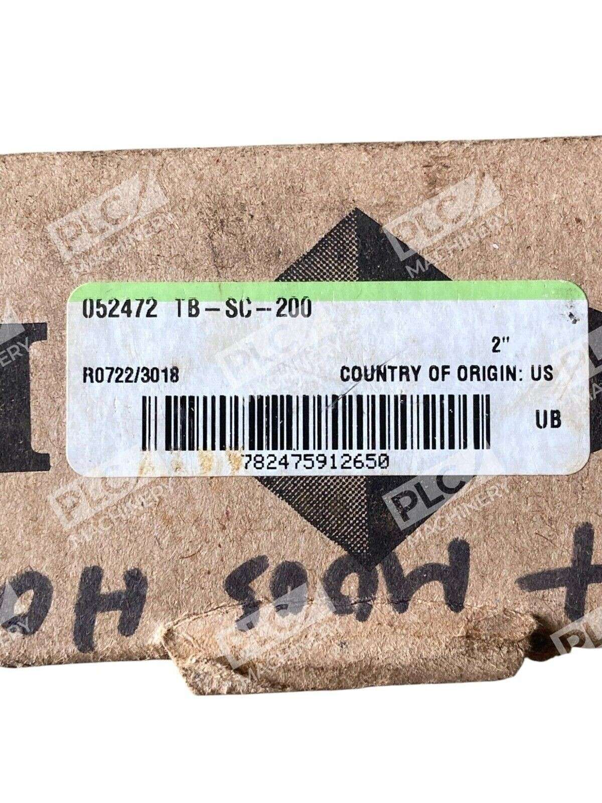 Dodge 2" TB-SC-200 Pillow Block Tapped Base Housing Ball Bearing 052472 - Image 3