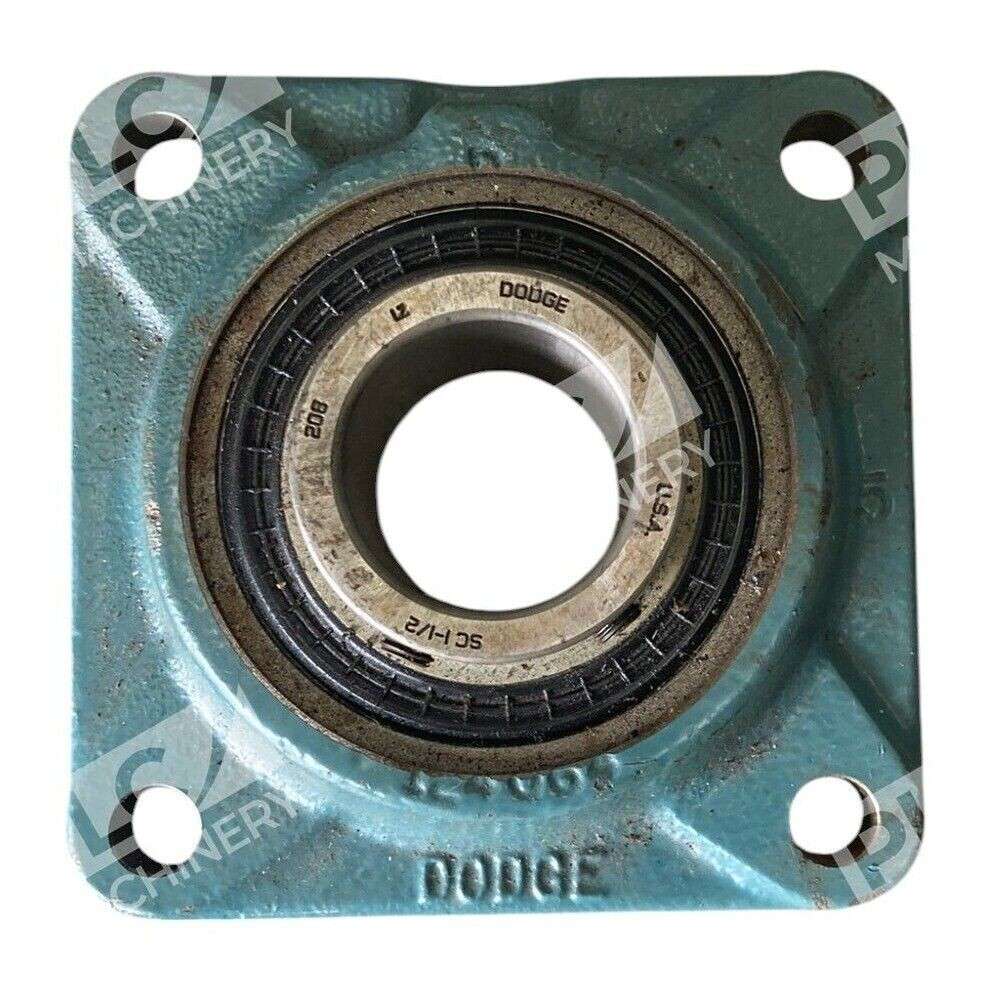 Dodge SC 1-1/2 124064 4 Bolt Flange Mount Ball Bearing 124209 - Image 2