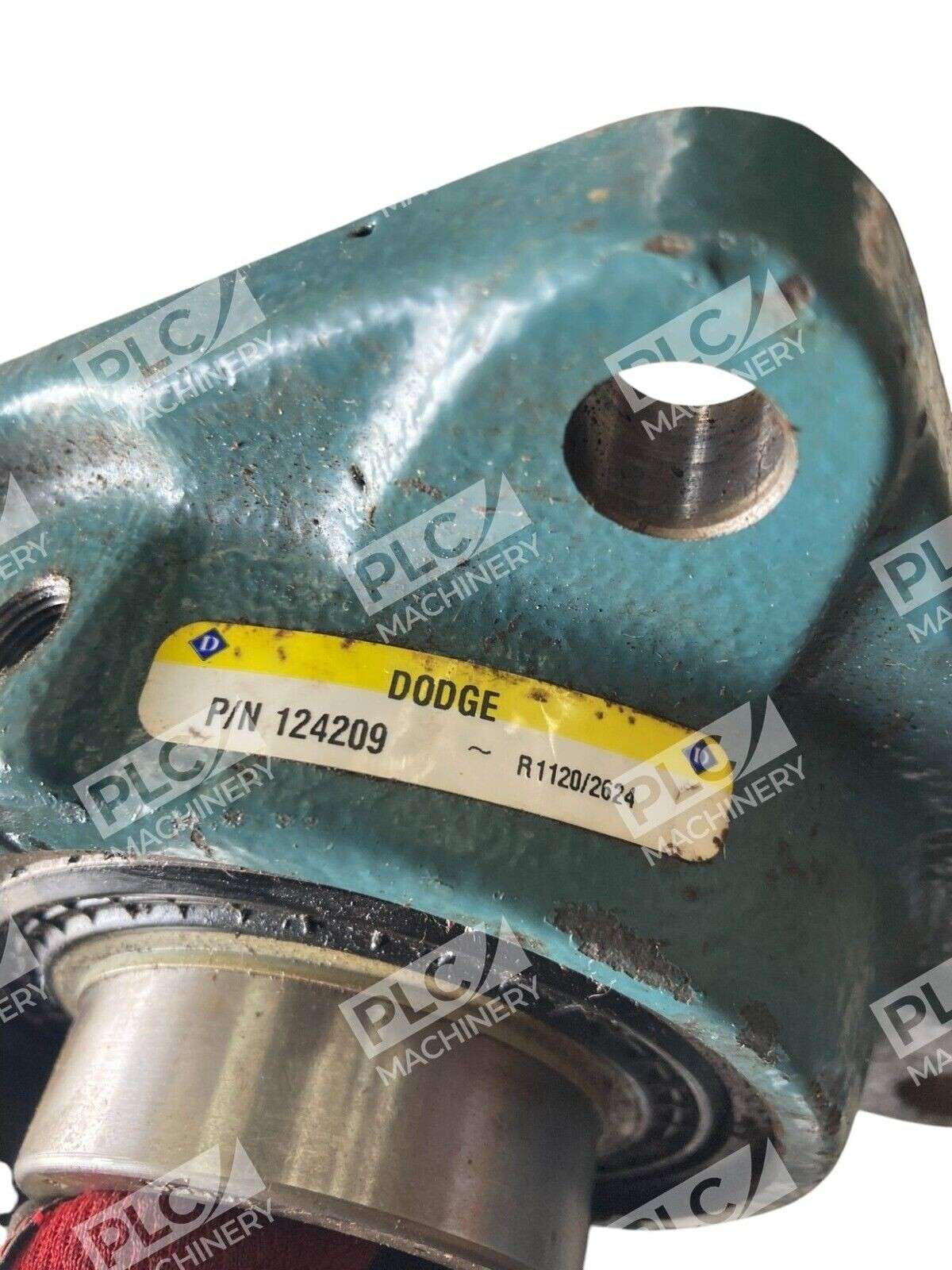 Dodge SC 1-1/2 124064 4 Bolt Flange Mount Ball Bearing 124209 - Image 3