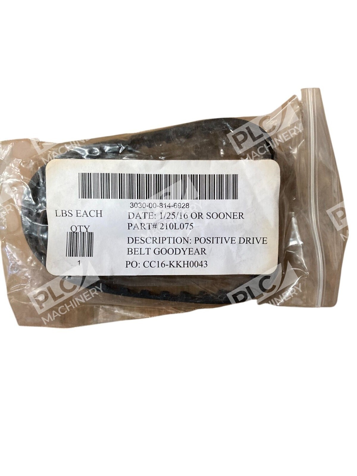 Continental ContiTech PD Timing Belt 210L075 - Image 2