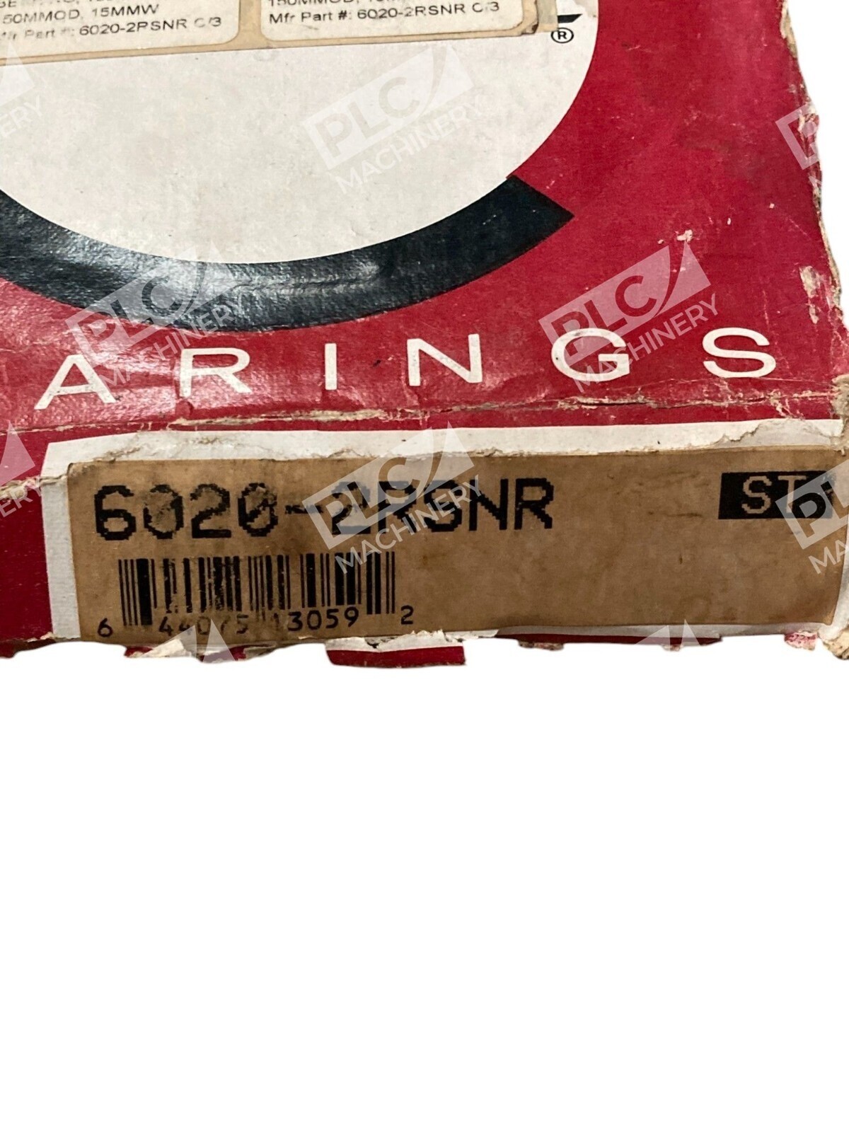 Precision Consolidated Bearings 100mm Bore Ball Bearing 6020-2RSNR - Image 3