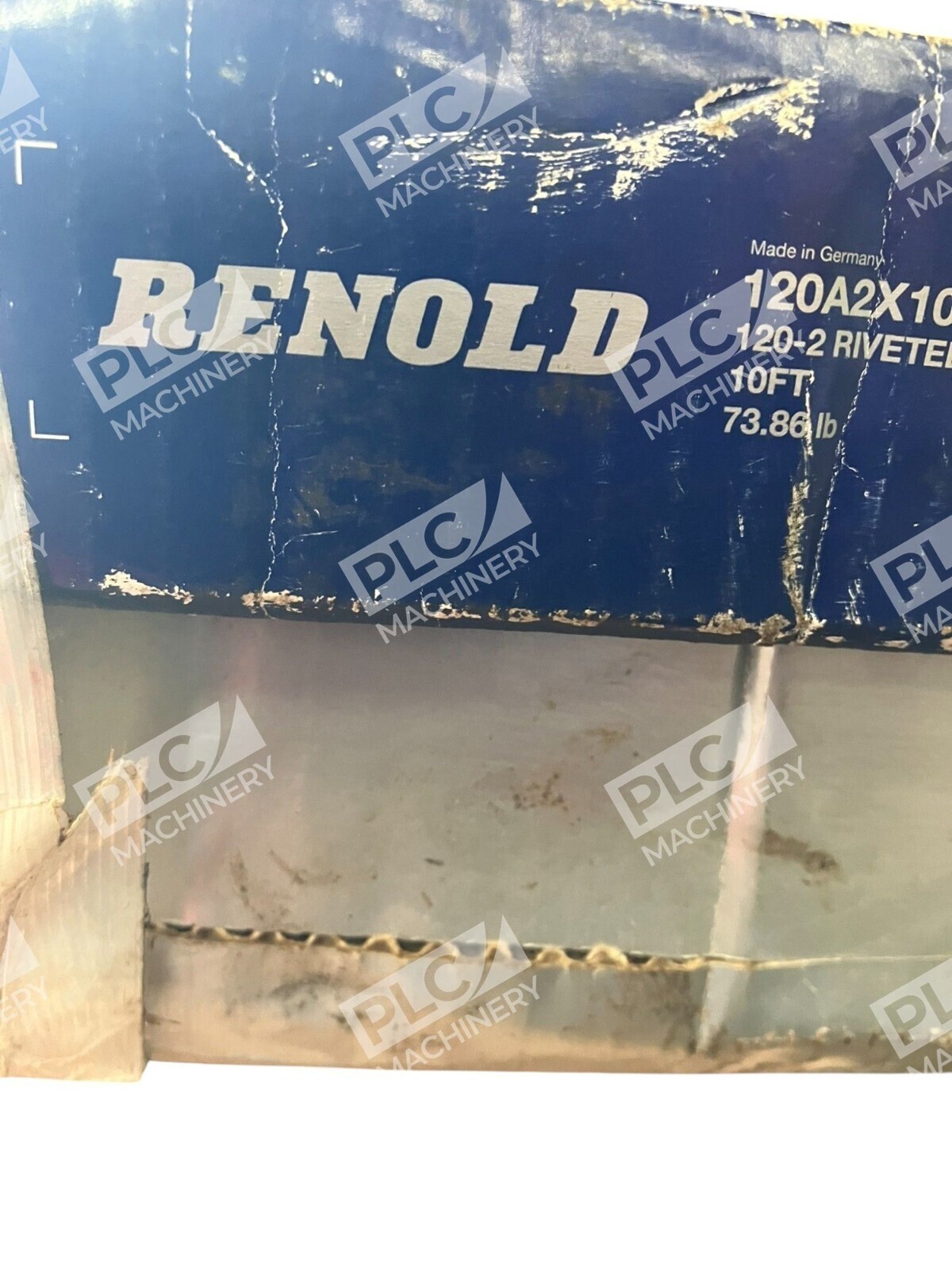 Renold 120-2RB 120-2 Riveted 10' 73.86lb Chain 120A2X10FT - Image 4