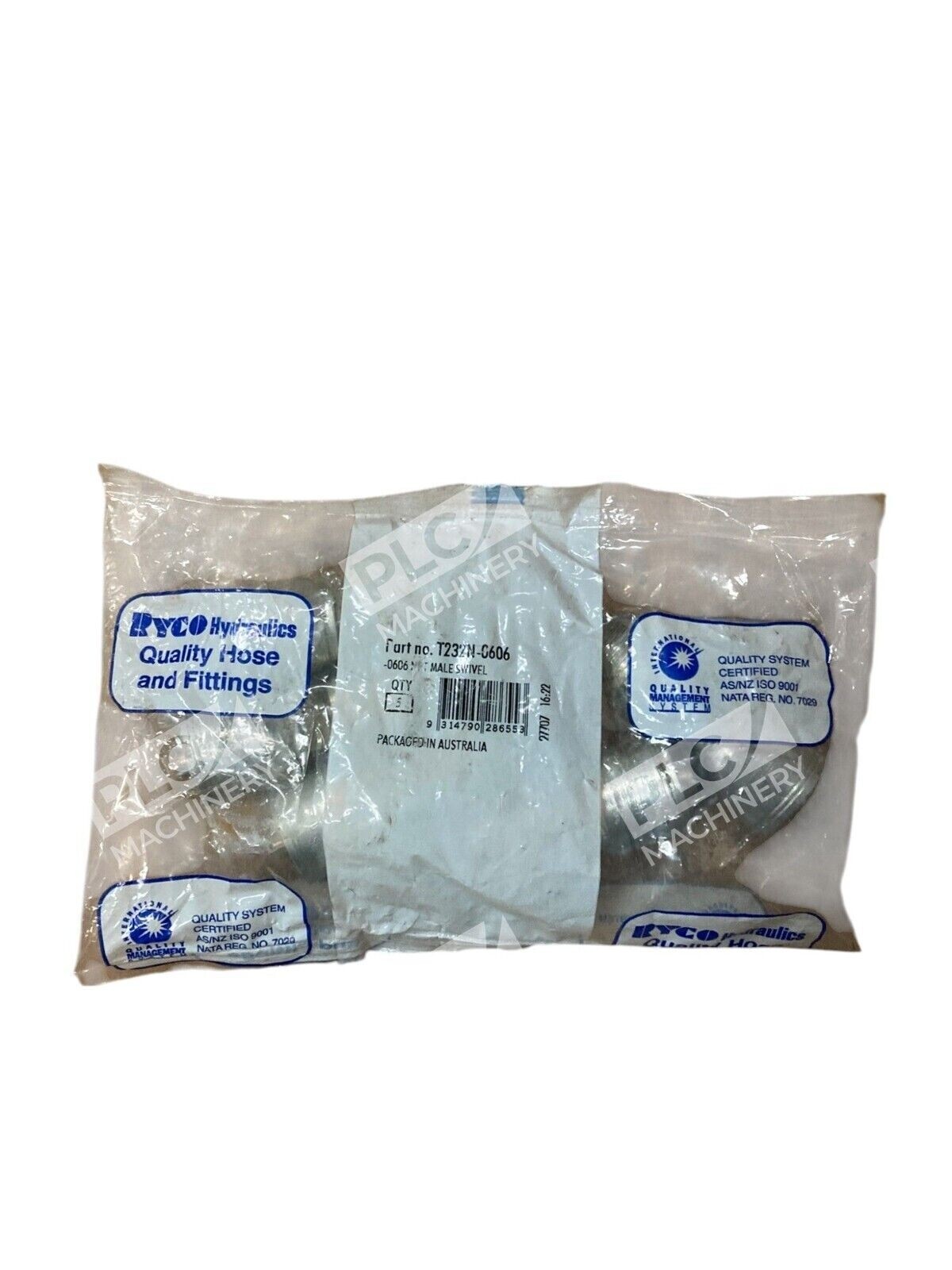 Ryco Hydraulics T232N-0606 - Ryco Hydraulics -0606 NPT Male Swivel T232N-0606 (Bag of 5)