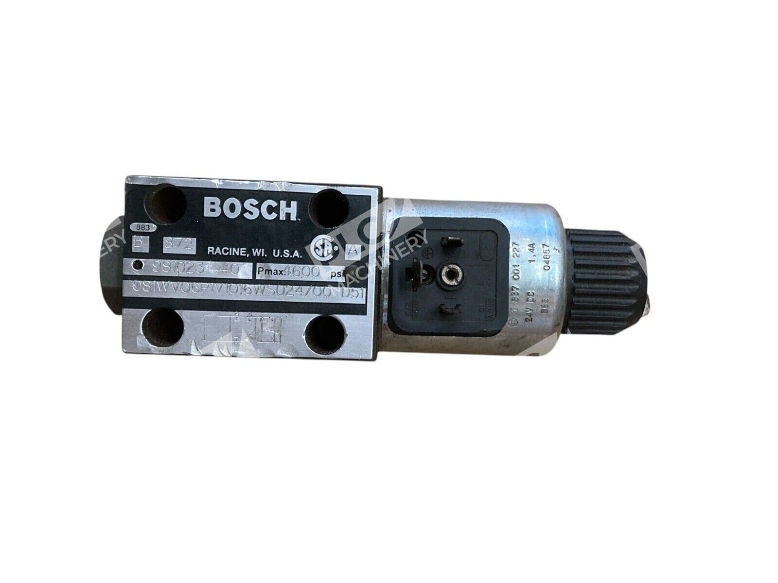 Bosch 081WV06P1V1016WS024/00-D51 - Bosch Rexroth 883 B 872 A Directional Control Valve 081WV06P