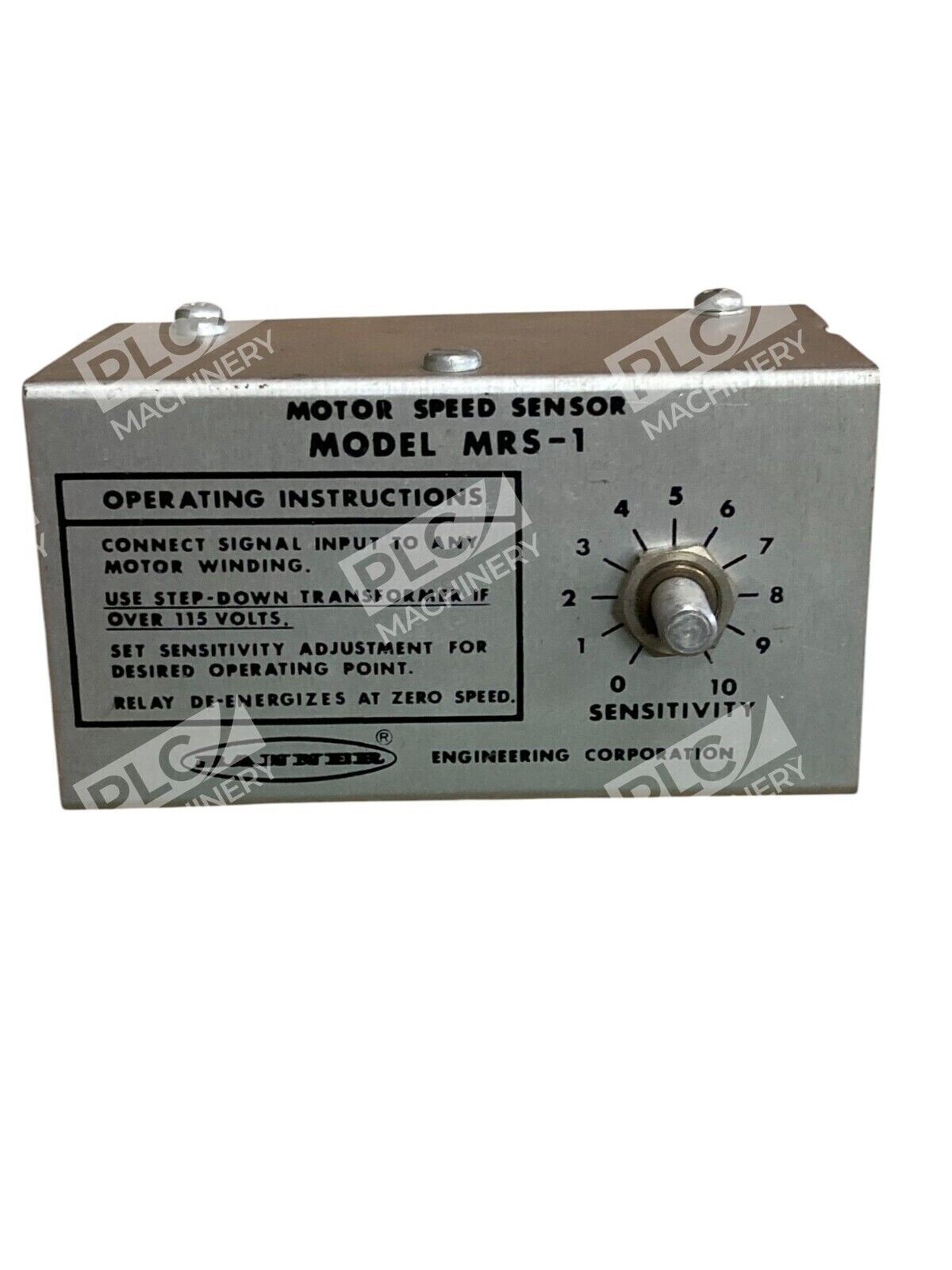 Banner MRS-1 - Banner Engineering Motor Speed Sensor Model MRS-1