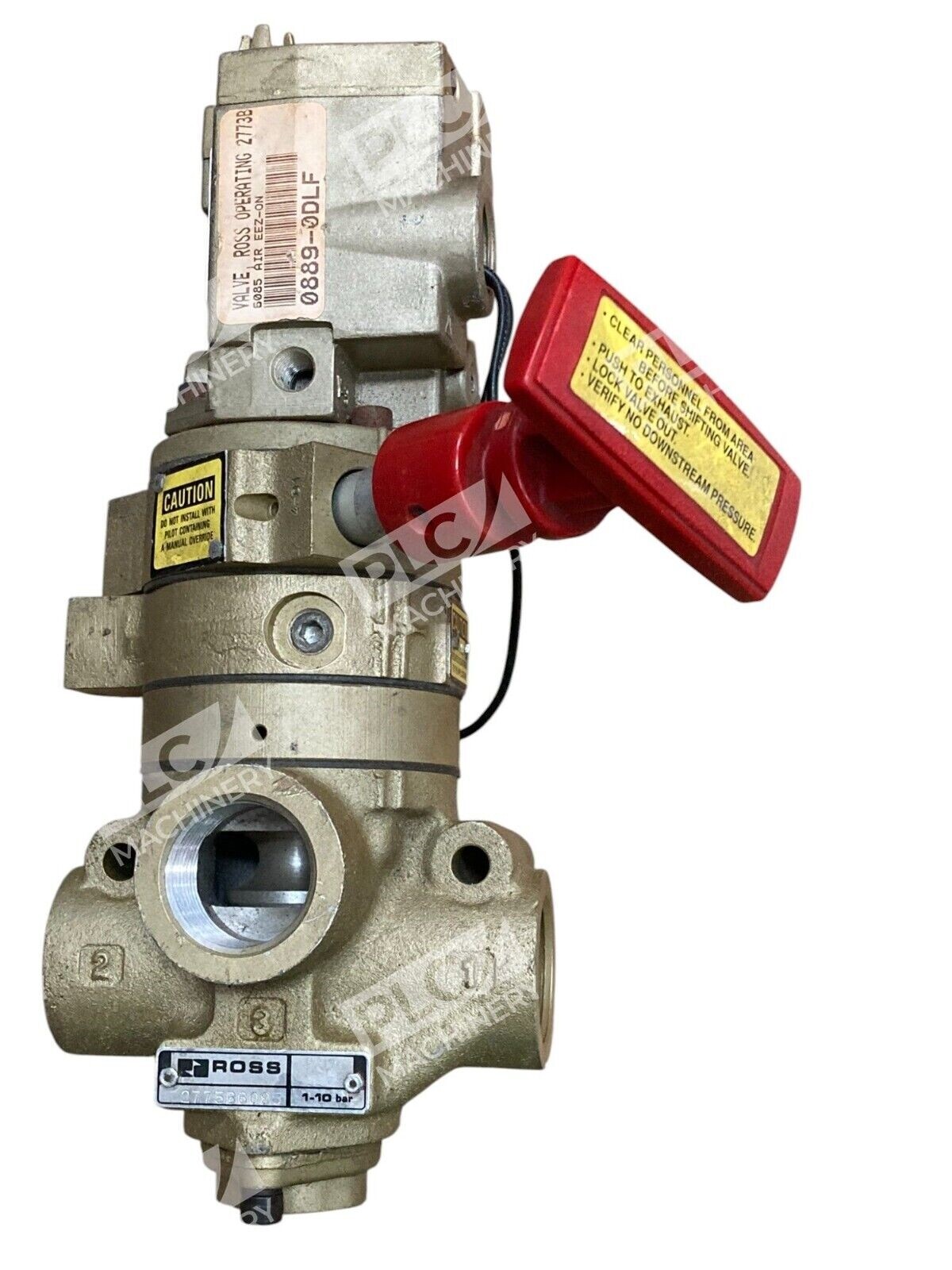 Ross 0889-0DLF Air EEZ-ON Lockout Solenoid Valve 2773B6085 - Image 2