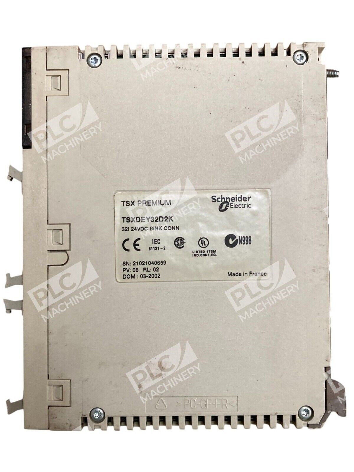 Schneider Electric TSX Premium 32 Input 24VDC Digital Input Module TSXDEY32D2K - Image 3