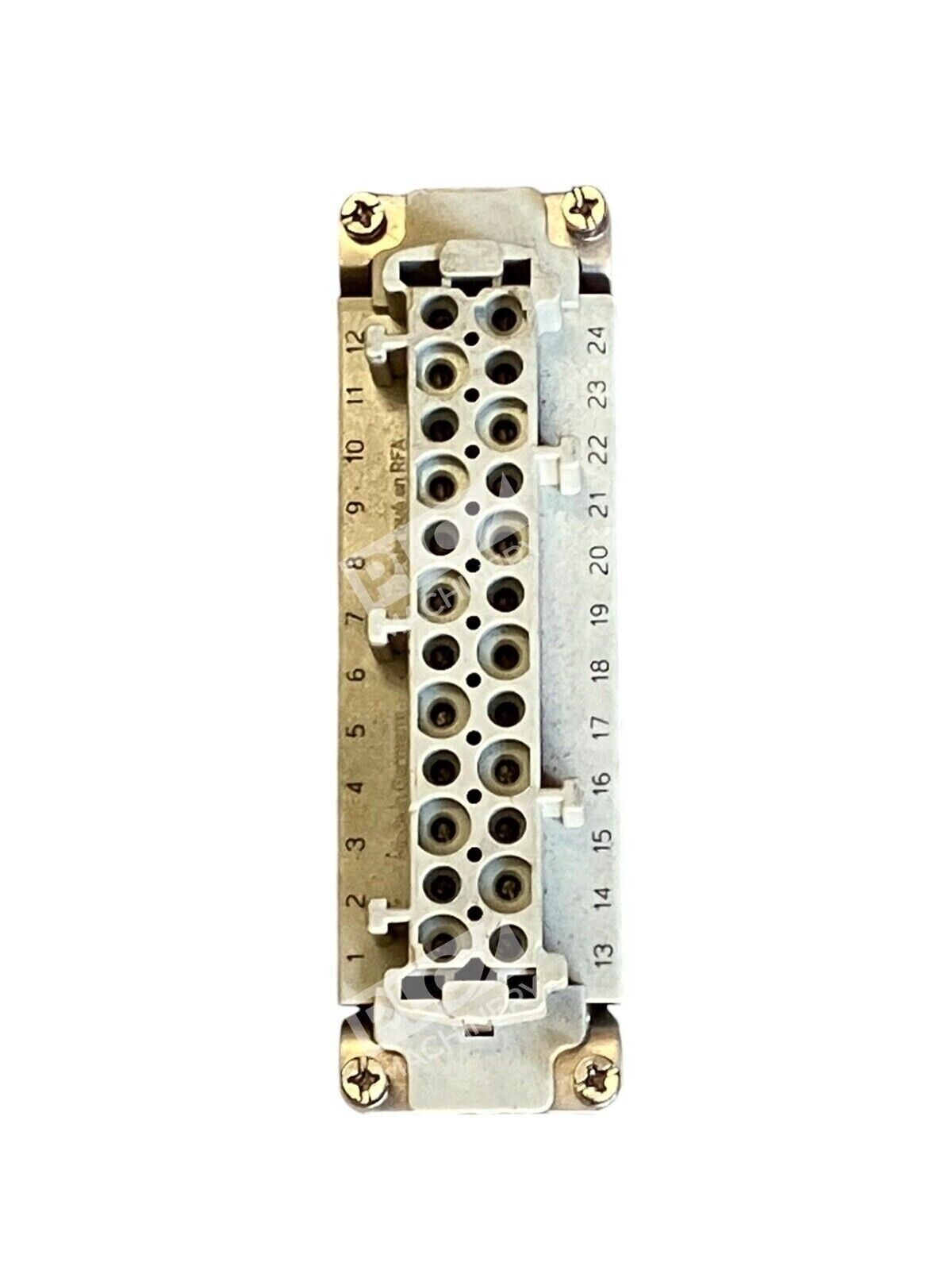 Harting Han-24-E-F - Harting 600V 16A 500V 6kV 3 Connector Han-24-E-F