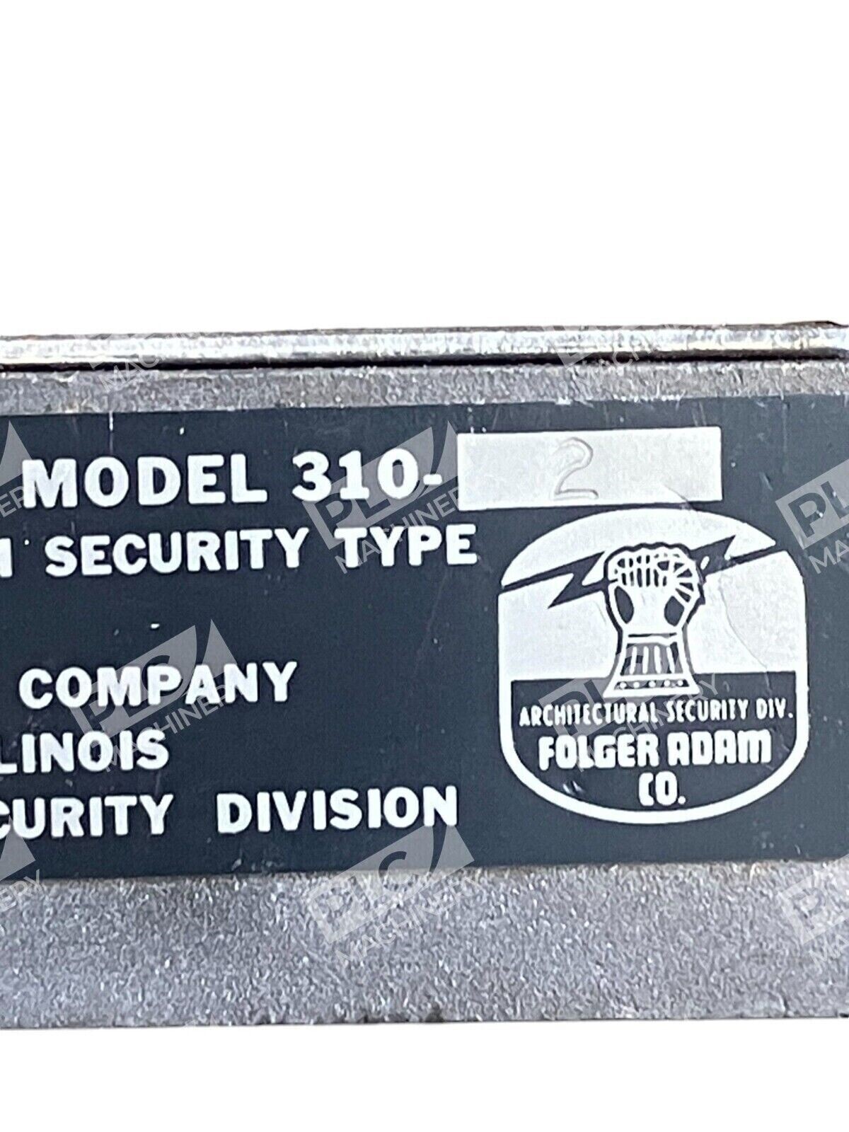 Folger Adam Company Electric Door Latch Security Type Model 310-2 - Image 4