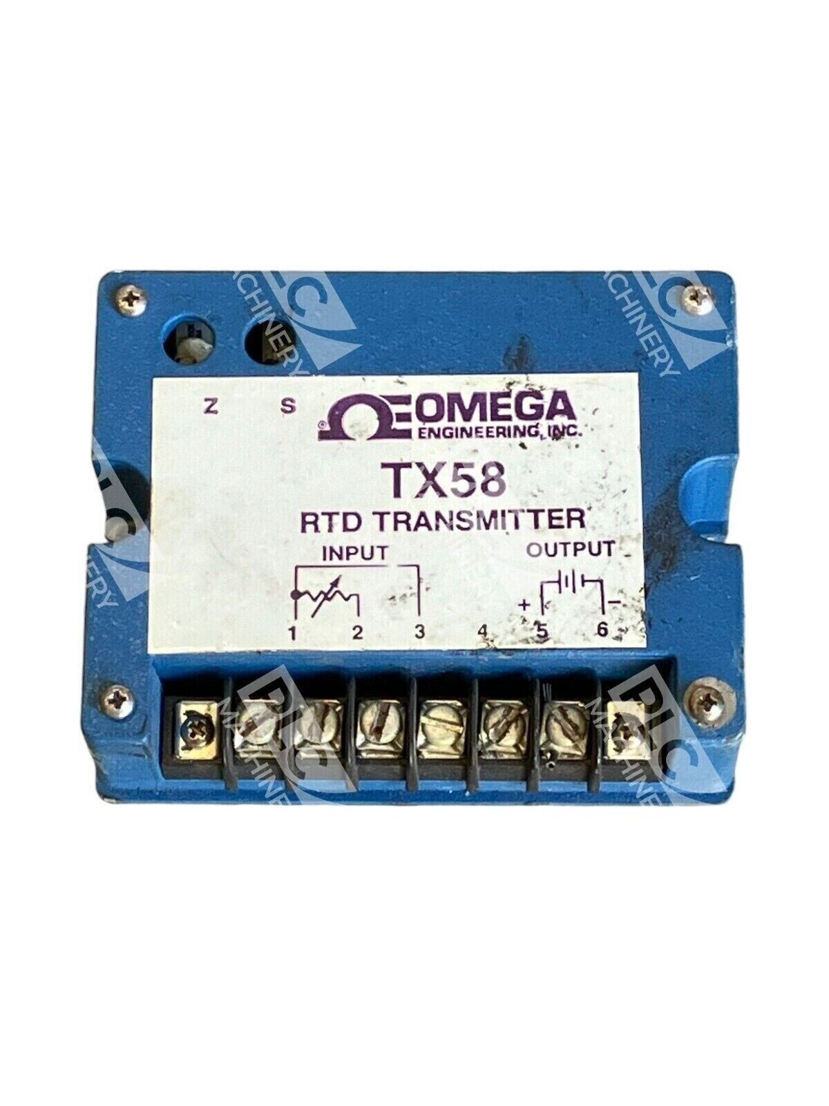 Omega TX58-PT3 - Omega RTD Transmitter TX58-PT3