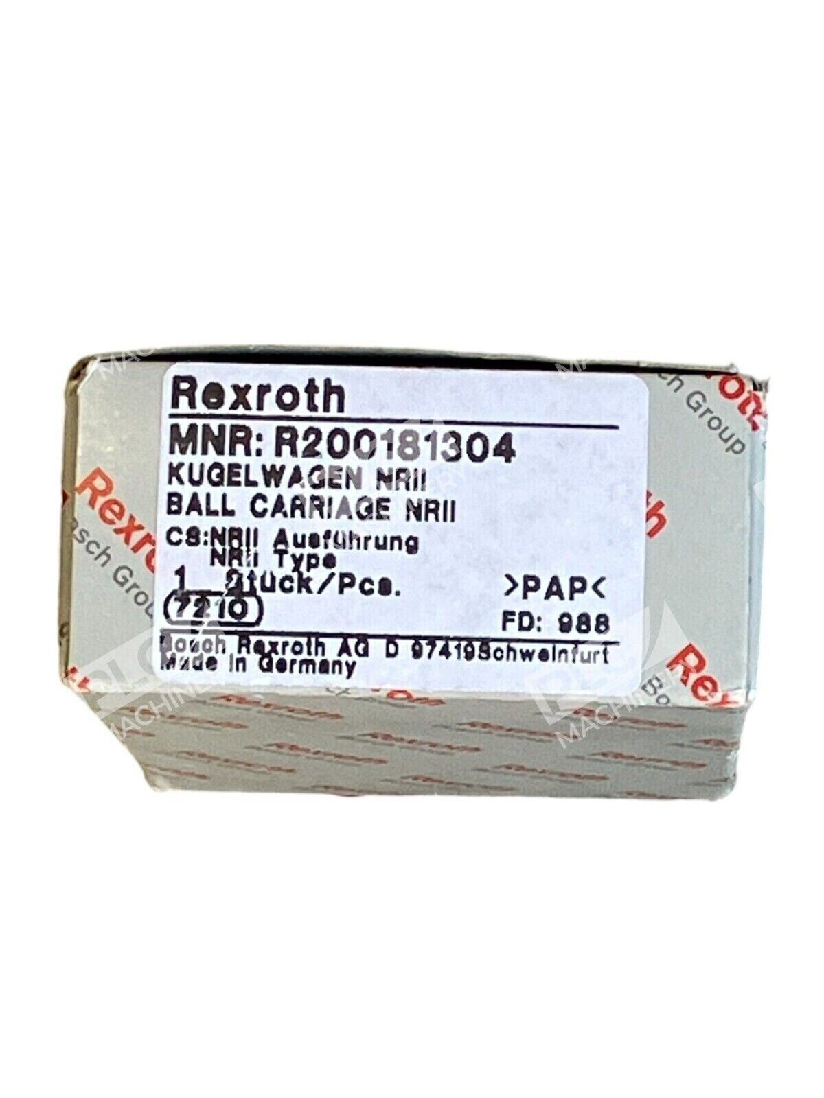 Rexroth Ball Carriage R200181304 - Image 3