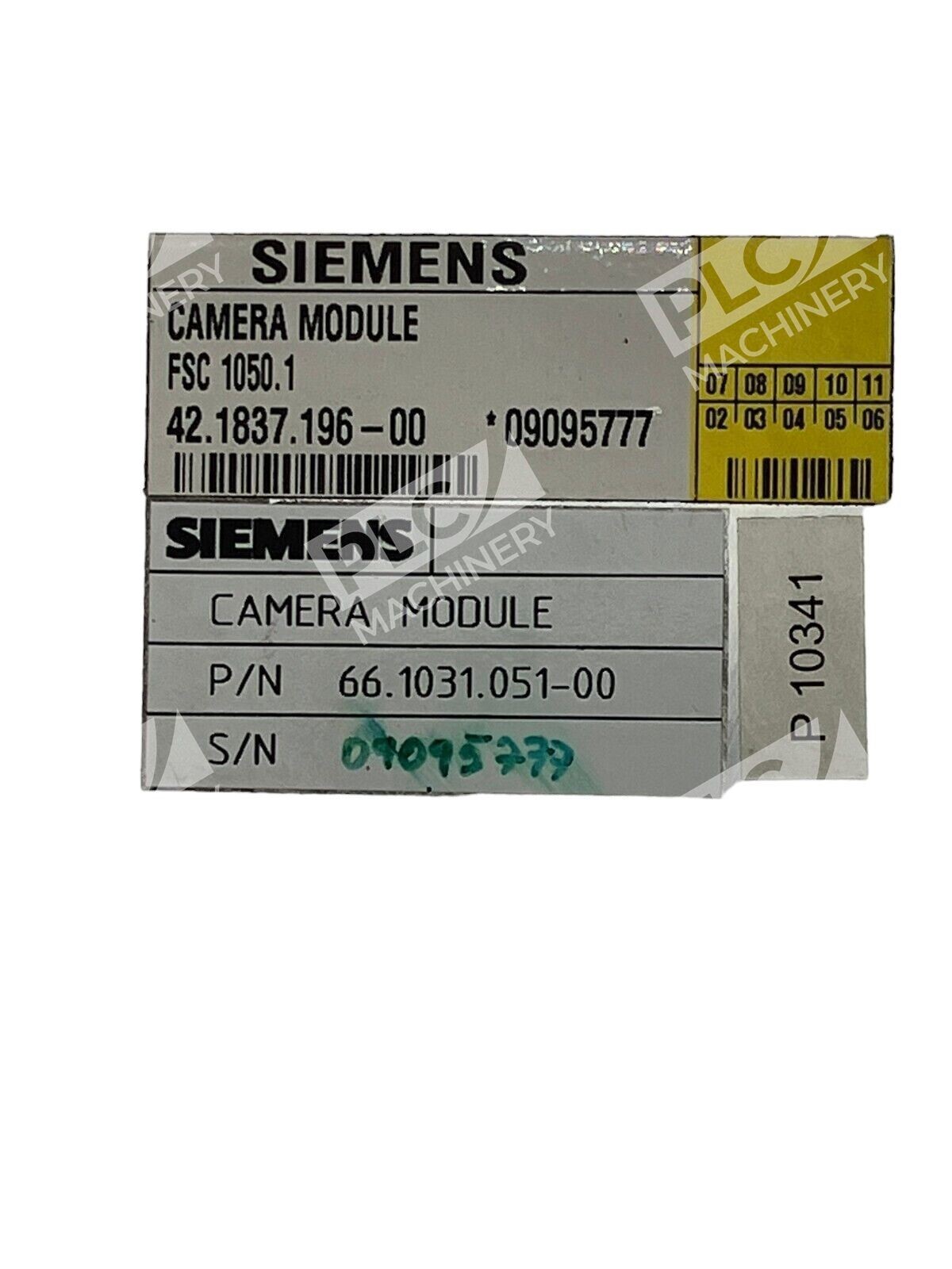Siemens 66.1031.098-01 Dalsa Camera Head w/ 66.1031.051-01 Module - Image 6