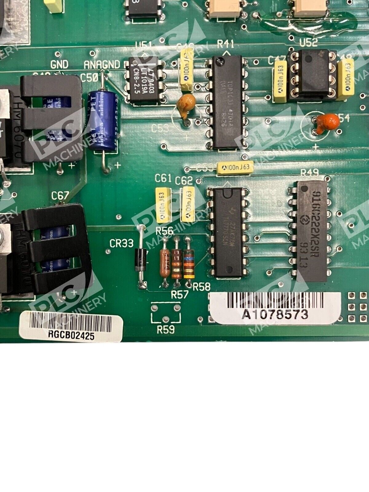 Egemin Automation SAS1AV PW8400163 Rev E AW400164 Rev C Circuit Board 400160-03 - Image 4