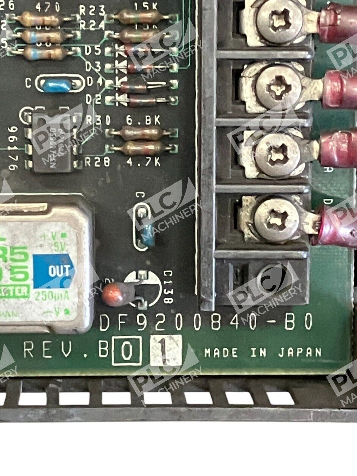 Yaskawa JANCD-MIF05 Rev B Circuit Board DF9200840-B0 Rev B - Image 4