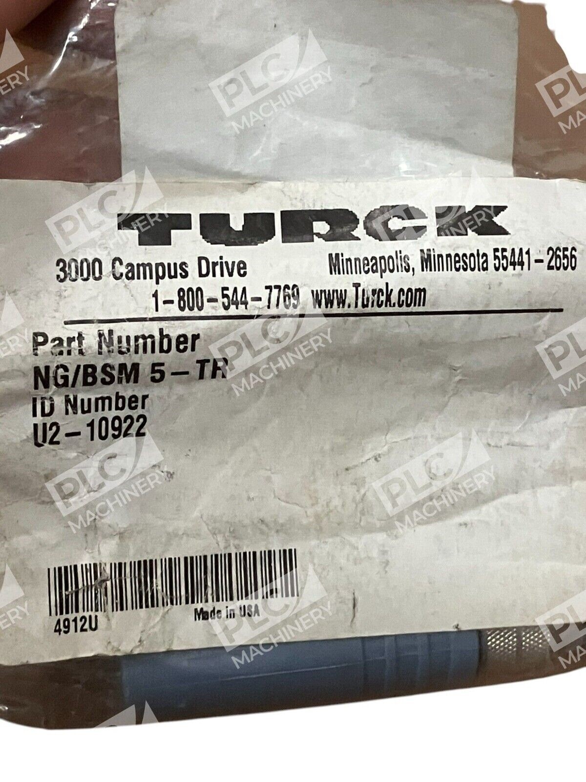 Turck U2-10922 Terminating Resistor Connector NG/BSM 5-TR - Image 3