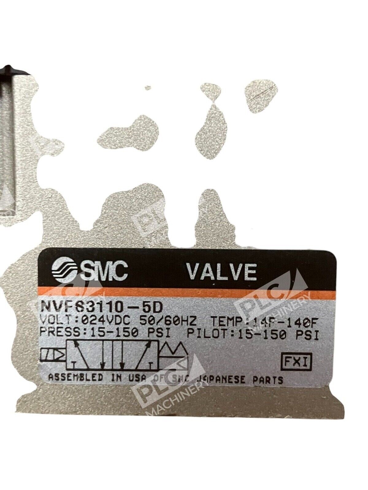 SMC 24VDC Pilot Solenoid Valve NVFS3110-5D - Image 4