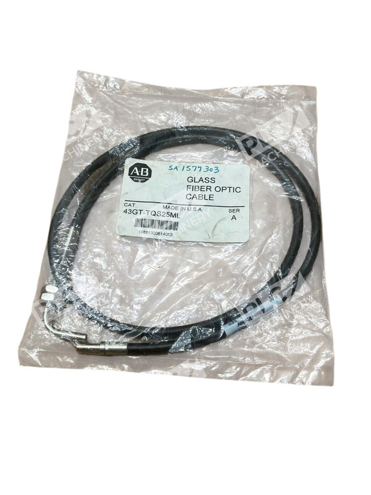 Allen Bradley 43GT-TQS25ML /A - Allen Bradley 0.9m Fiber Optic Glass Cable 43GT-TQS25ML /A