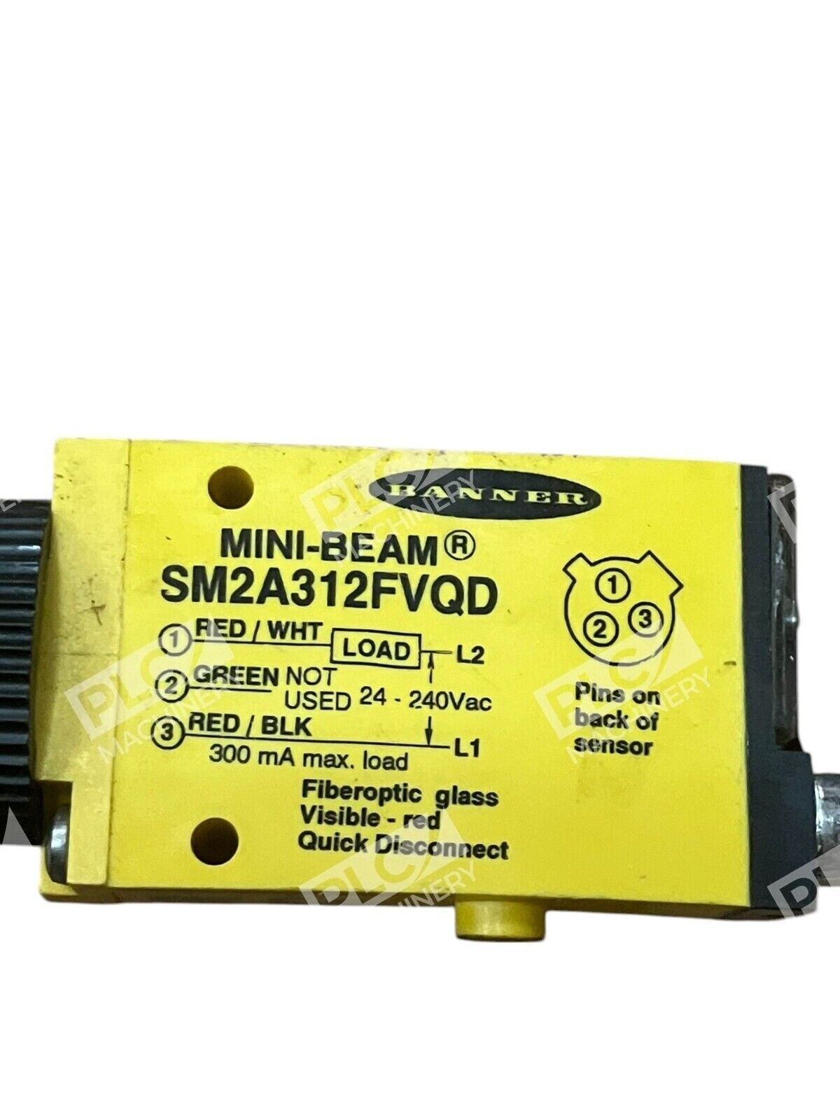 Banner Mini Beam Photoelectric Sensor SM2A312FVQD - Image 3
