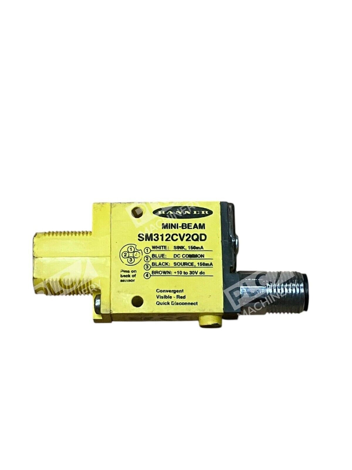 Banner SM312CV2QD - Banner Mini Beam Photoelectric Sensor SM312CV2QD