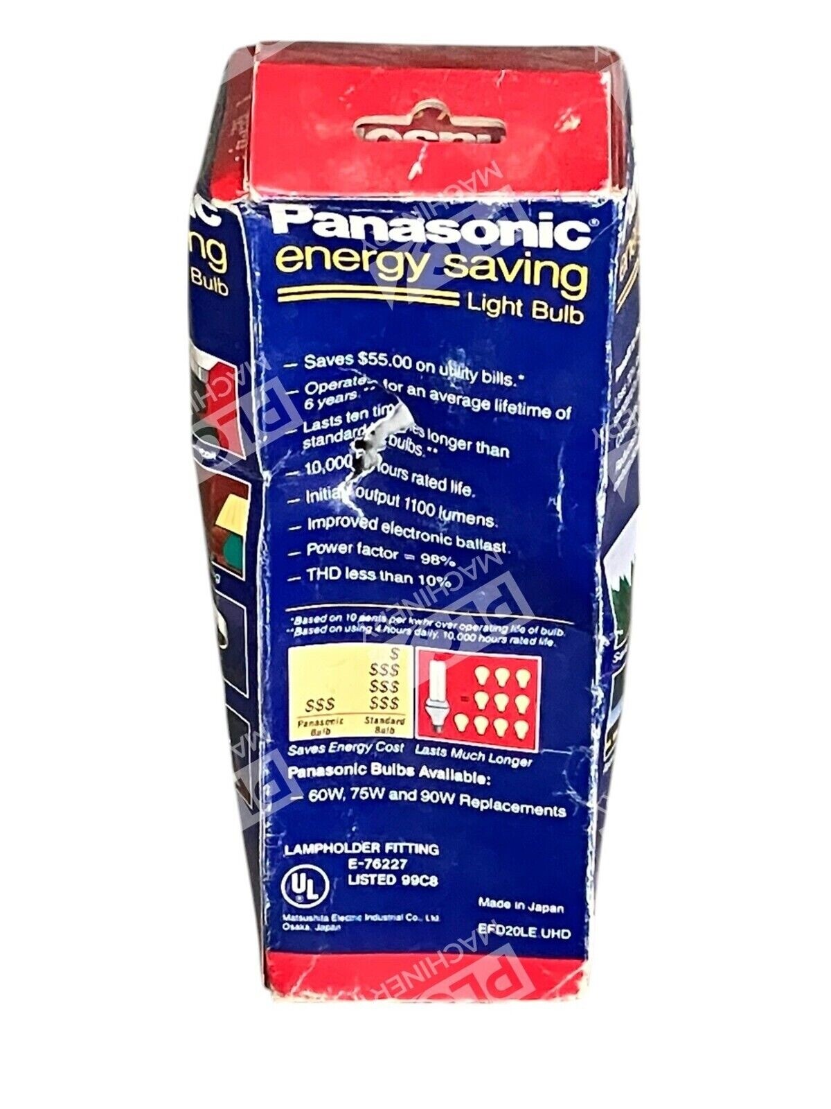 Panasonic Bulb 20/75 20W Replacement For 75W Bulb Warm Color Light EFD20LE.UHD - Image 4