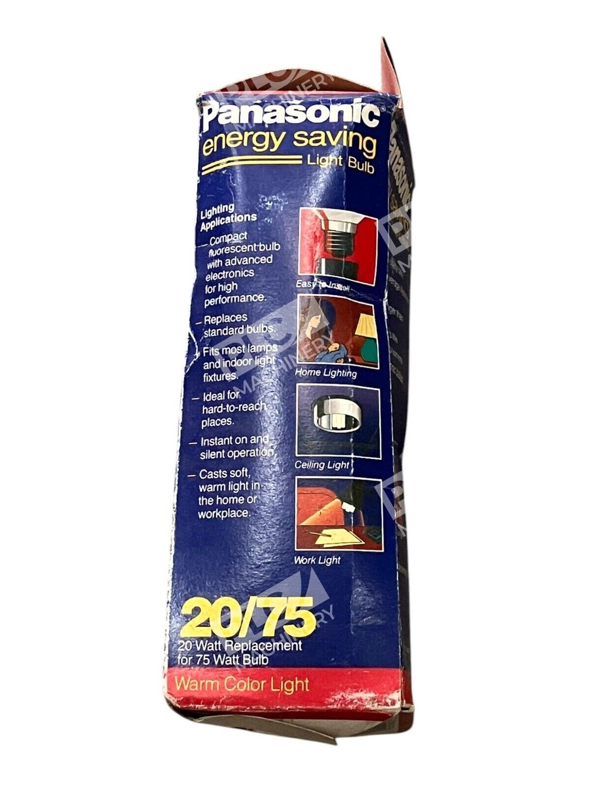 Panasonic EFD20LE.UHD - Panasonic Bulb 20/75 20W Replacement For 75W Bulb Warm Color