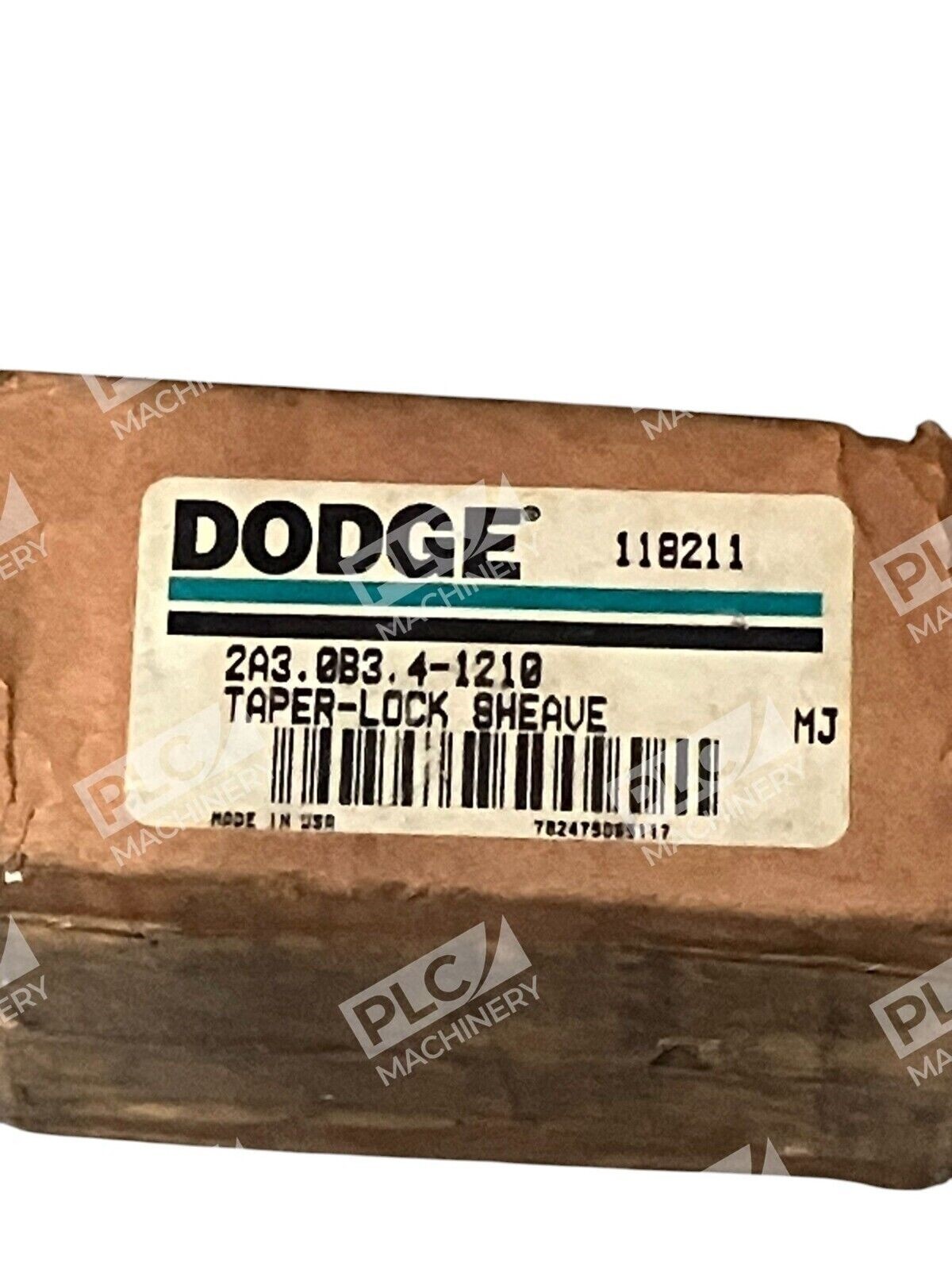 Dodge 2A3.0B3.4-1210 Taper-Lock Sheave 118211 - Image 3