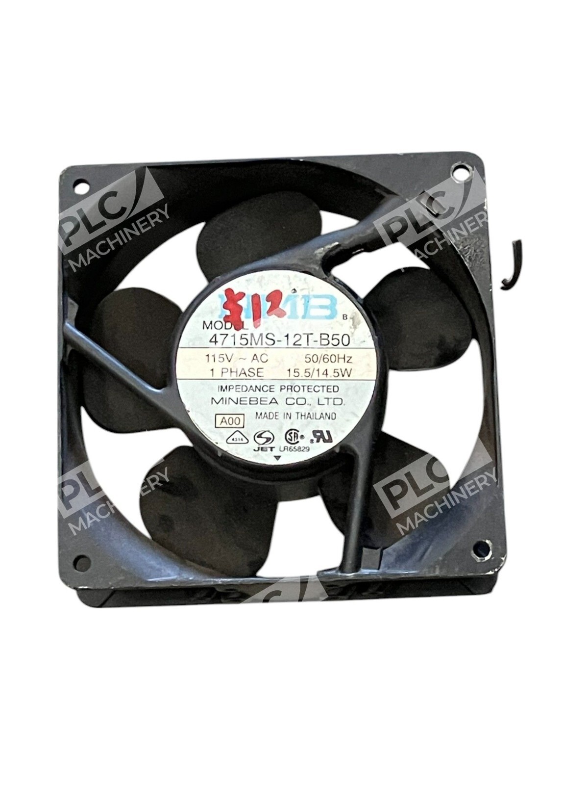 Minebea 4715MS-12T-B50 - Minebea KMB 115VAC 50/60Hz 1PH 15.5/14.5W Fan 4715MS-12T-B50