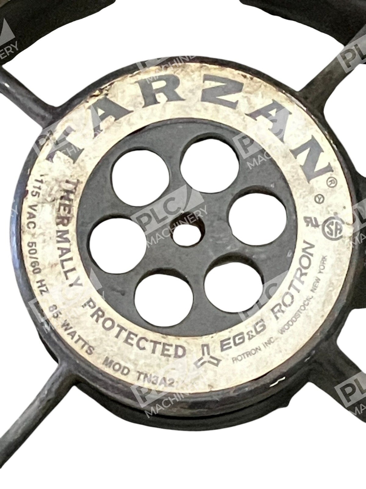 EG&G Rotron 115VAC 50/60Hz 85W Tarzan Thermally Protected Fan TN3A2 - Image 3