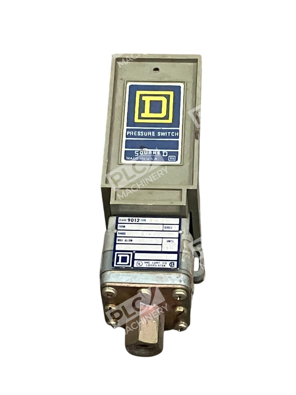 Square D 3-150PSIG Pressure Switch 9012-GNG-5 /B - Image 2