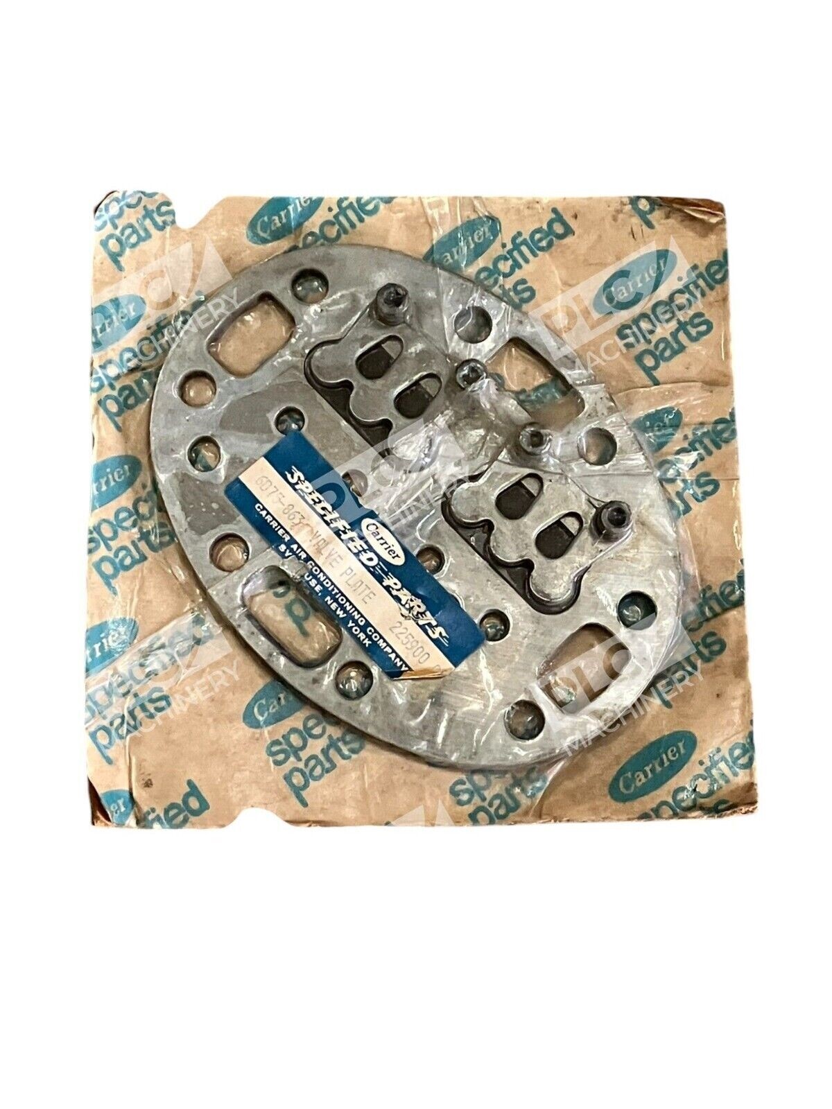 Carrier 6D75-863 - Carrier Specified Parts 225900 Valve Plate 6D75-863