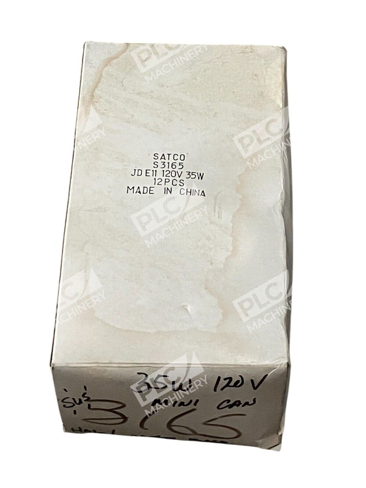 Satco JD E11 120V 35W Light Bulb S3165 (Box of 12) - Image 2