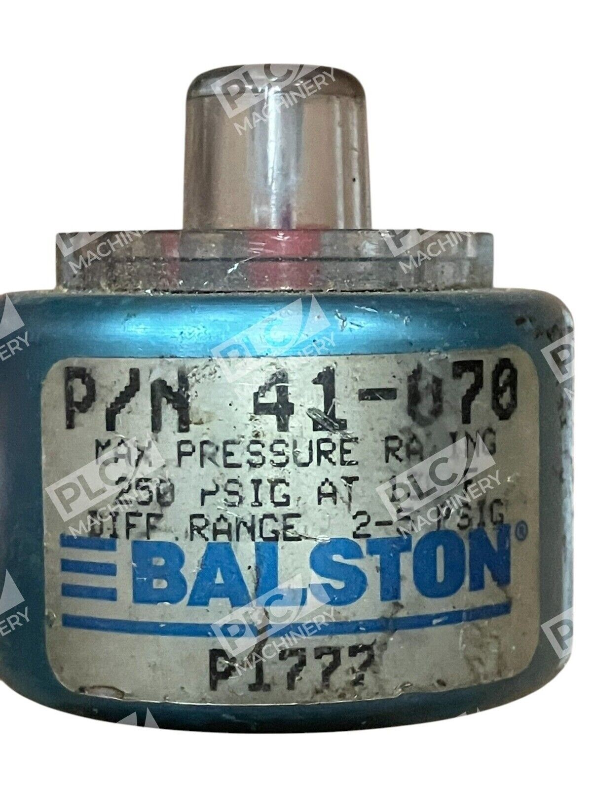Balston 41-070 - Balston P1777 17BAR 250PSIG Differential Pressure Indicator