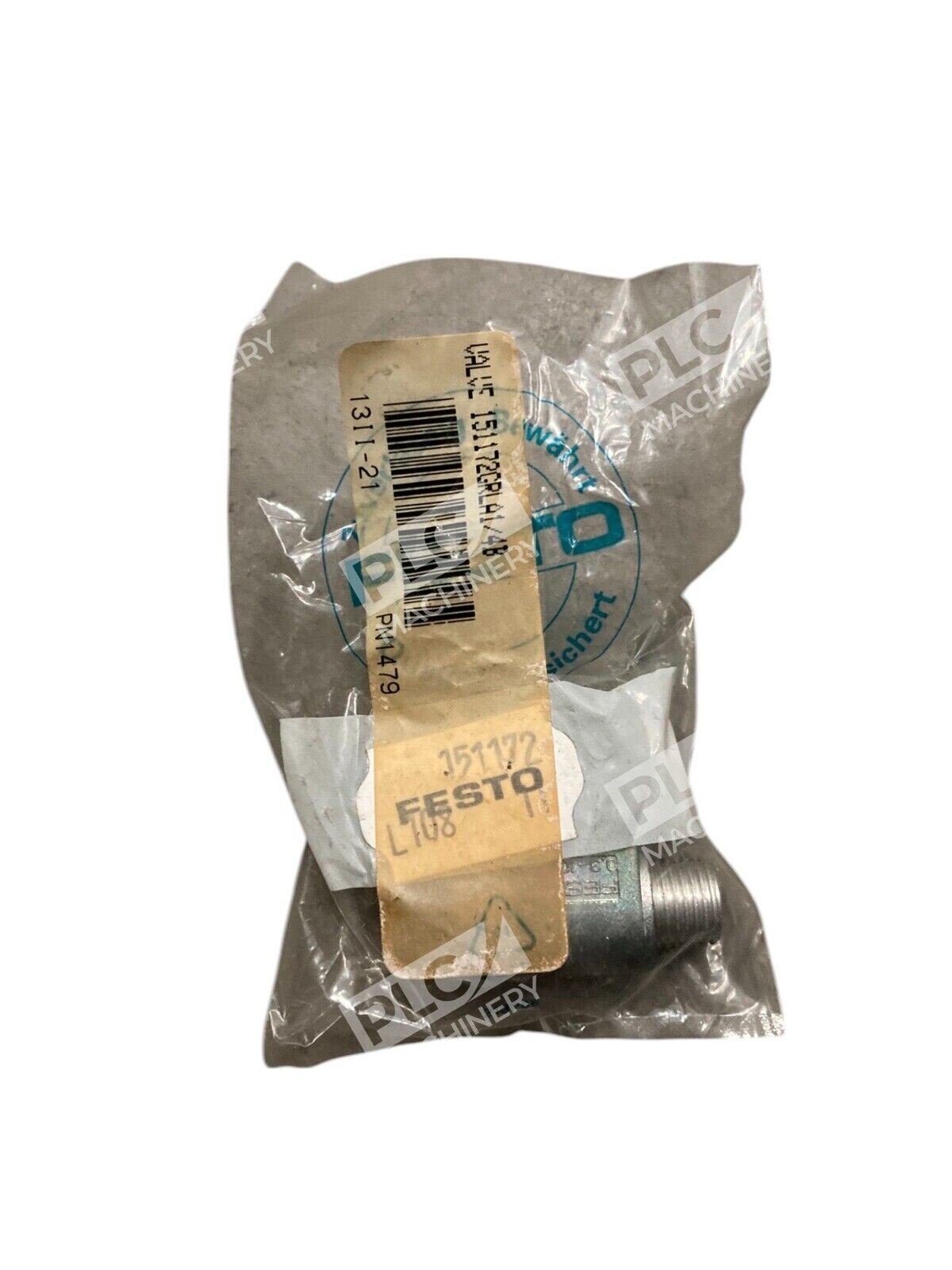 Festo 151172 - Festo 13II-21 PN1479 Valve GRLA1/4B 151172