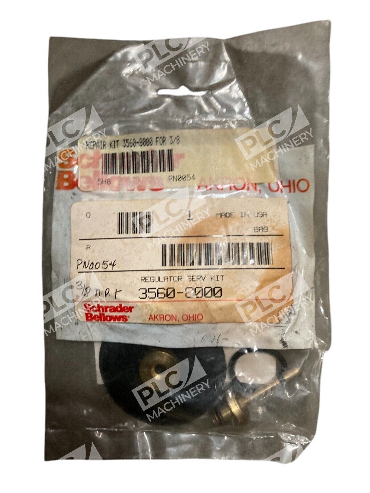 Schrader Bellows 3560-8000 - Schrader Bellows Parker PN0054 Regulator Service Repair Kit