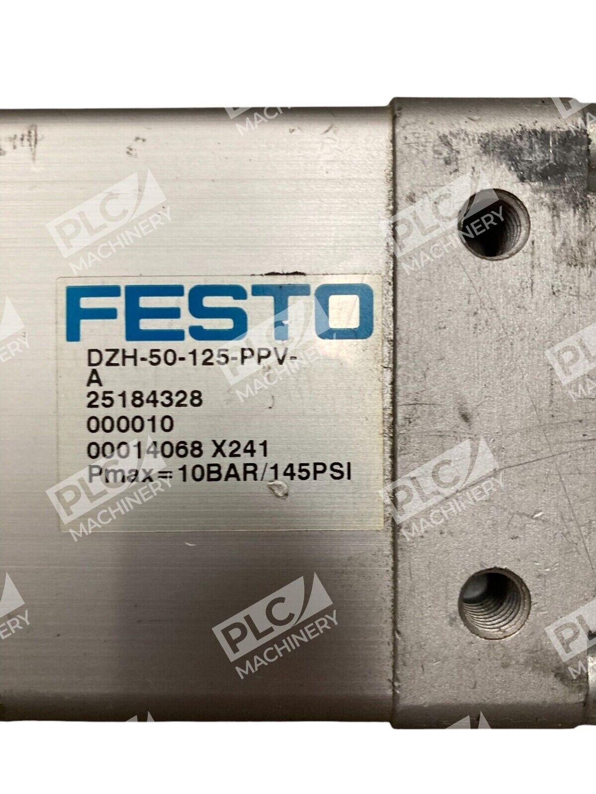 Festo 25184328 10bar 145psi 125m Stroke Piston Diameter 50mm Flat Cylinder - Image 3