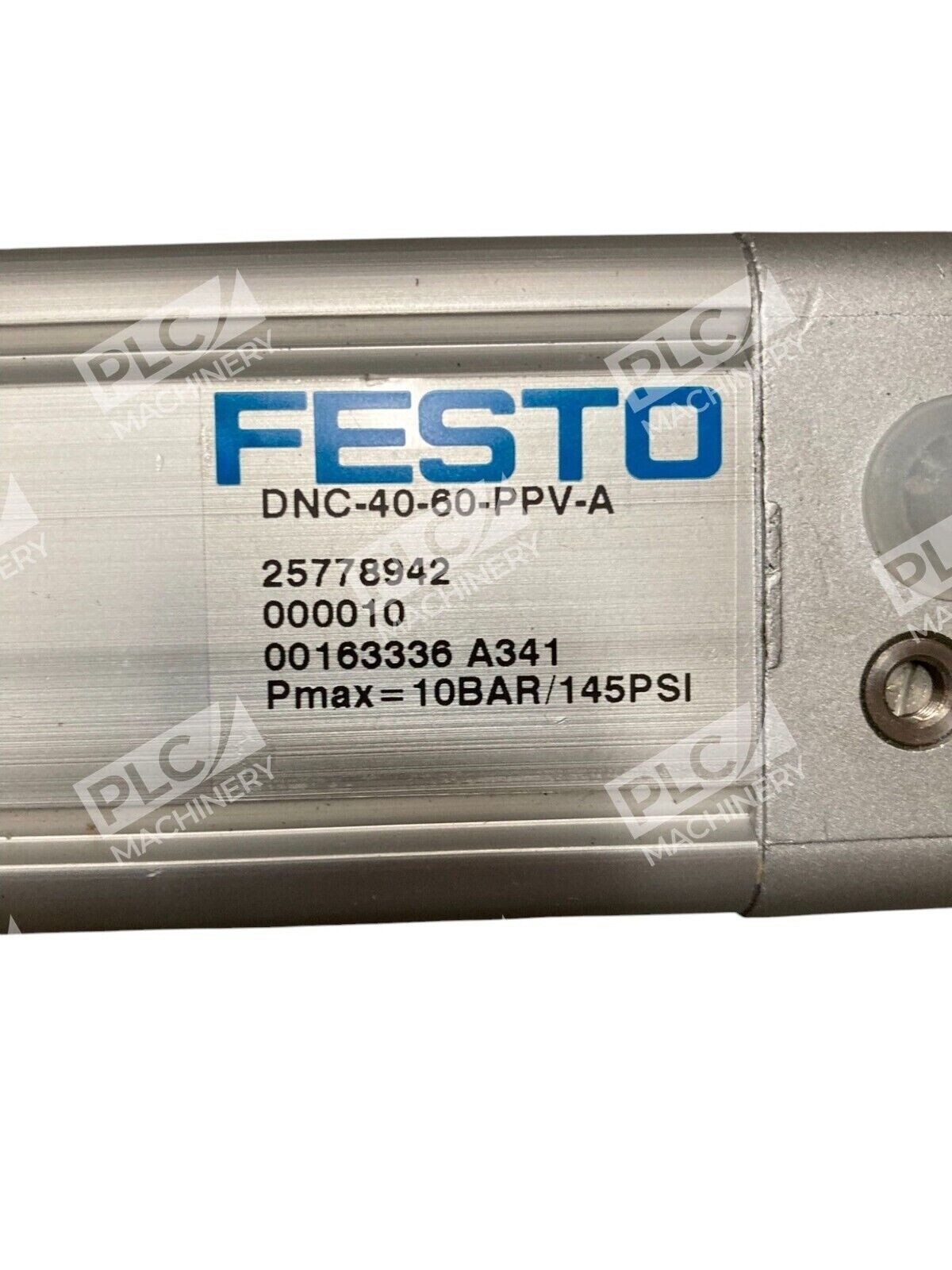 Festo 25778942 10bar 145psi Pneumatic Cylinder DNC-40-60-PPV-A - Image 3