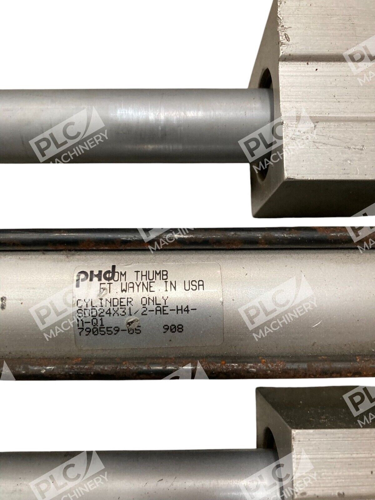 PHD 790559-05 Guided Pneumatic Slide Cylinder SDD24X31/2-AE-H4-M-Q1 - Image 3