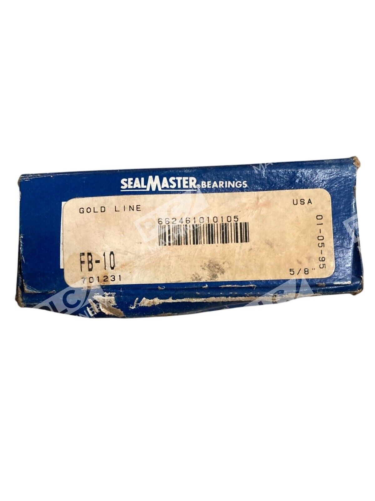 Sealmaster FB-10-5/8" - Sealmaster Gold Line 701231 Flange Mount Ball Bearing Unit F