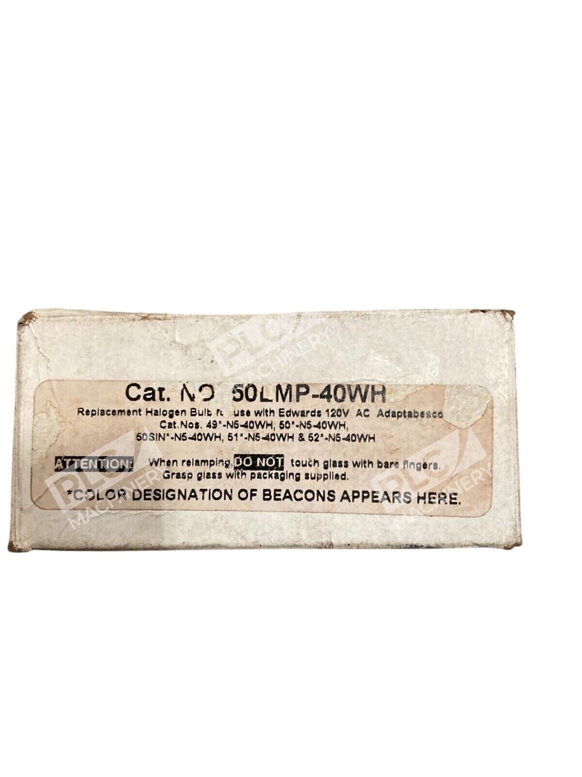 Edwards 50LMP-40WH - Edwards Halogen Bulb 50LMP-40WH