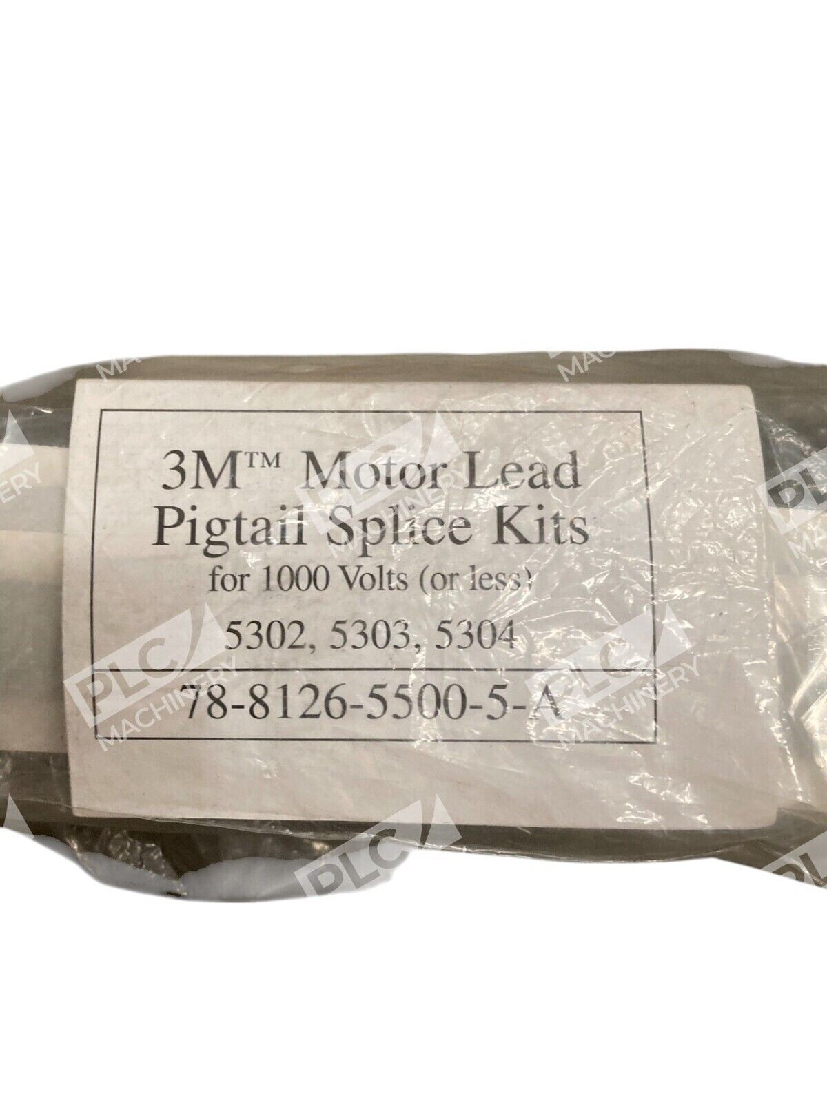 3M 78-8126-5500-5-A - 3M 5302 5303 5304 Motor Lead Pigtail Splice Kits For 1000V 7