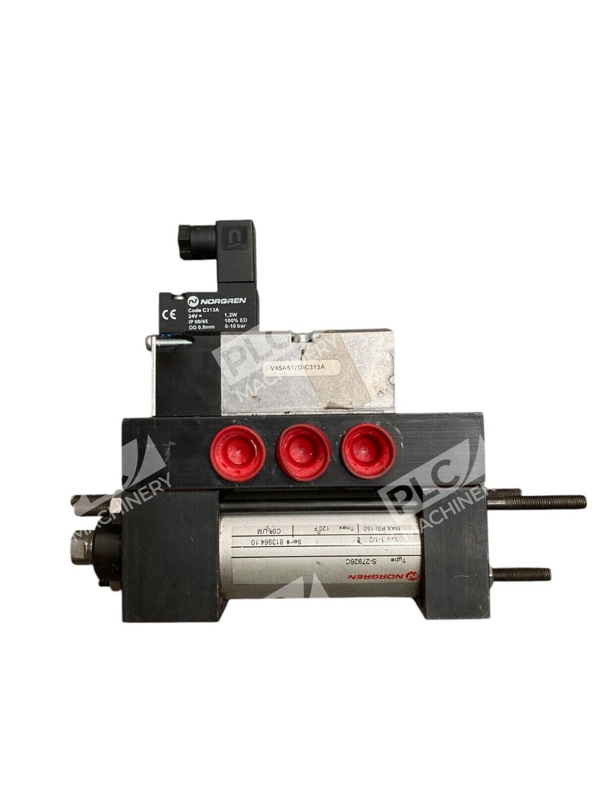 Norgren 1-1/2x2 150PSI B08-UM Pnuematic Cylinder S-27926C - Image 2